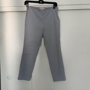 Light blue Ted baker side zip cropped trousers